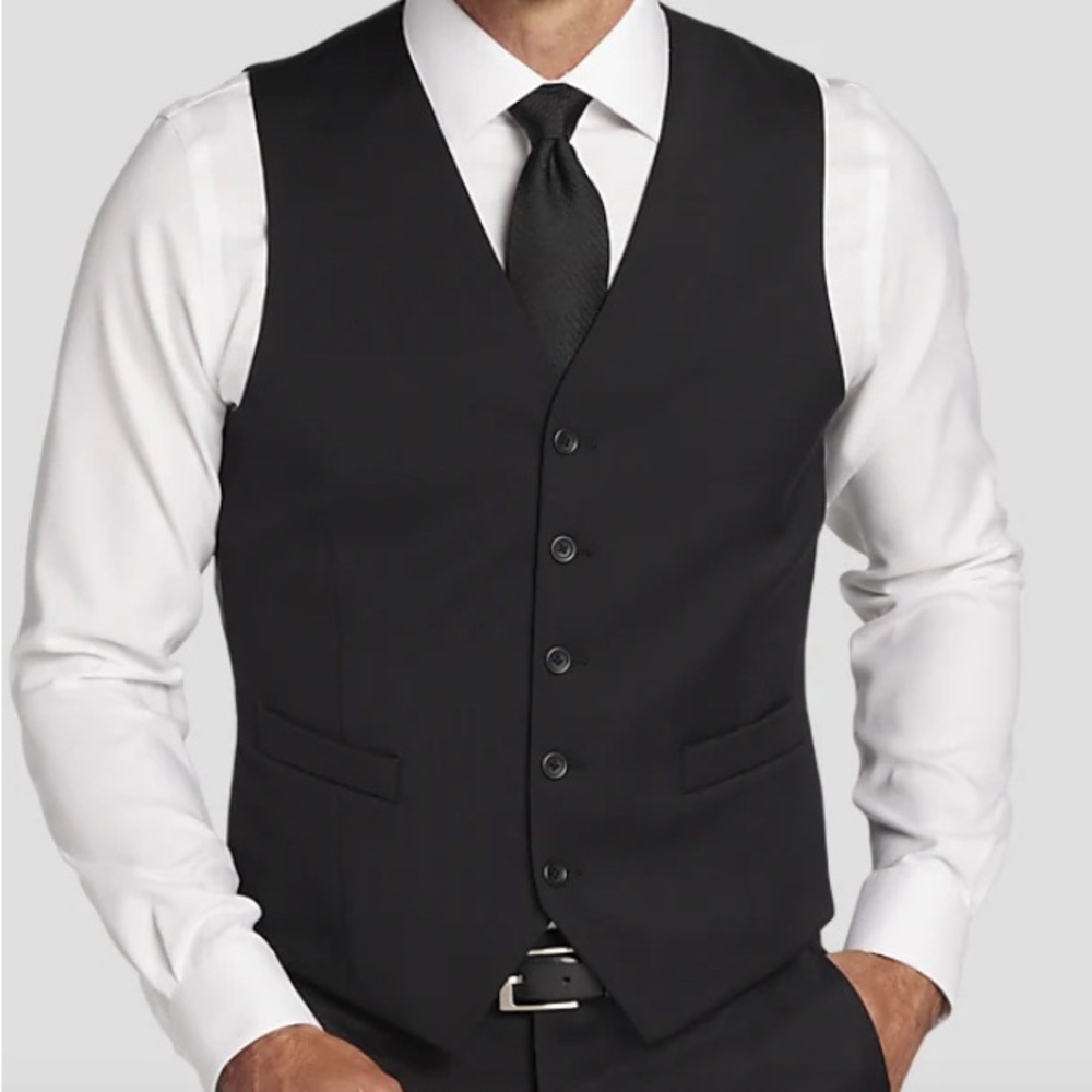 Pronto Uomo Black Vest